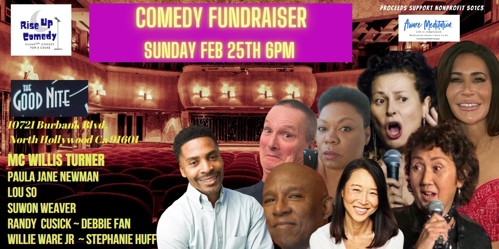 Comedy for a Cause Event Humanitix