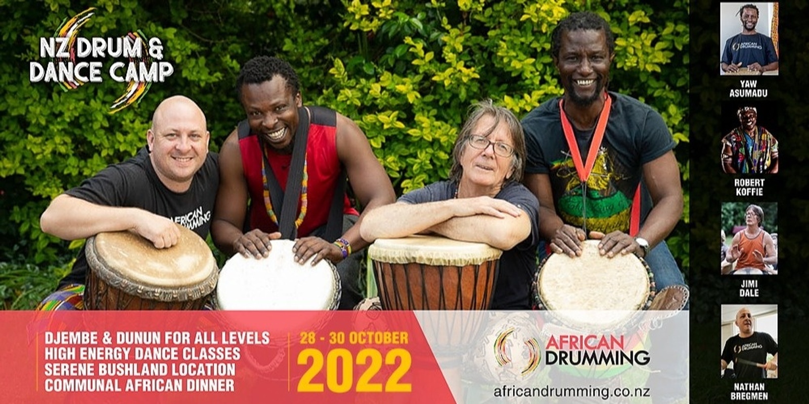 Banner image for NZ Drum and Dance Camp 2022