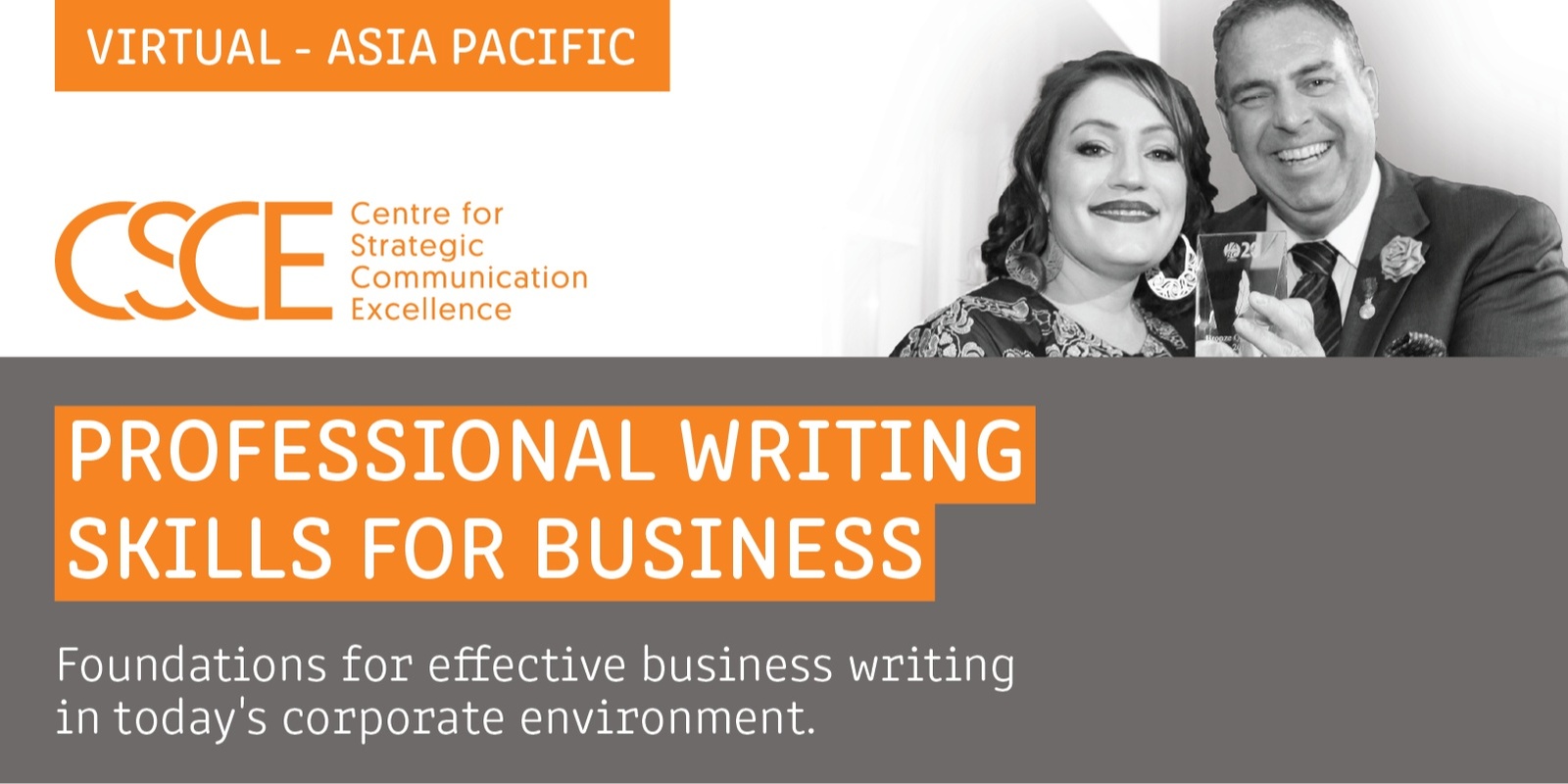 Banner image for Professional Writing Skills For Business  - Virtual (Asia Pacific)