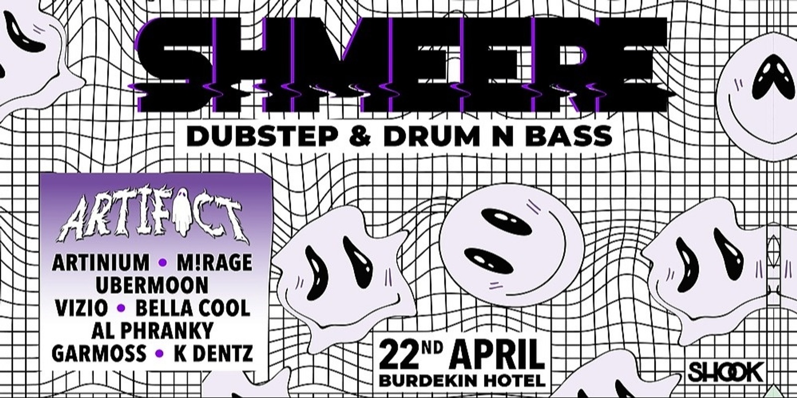 Banner image for SHMEERE 004  Dubstep & Drum n Bass