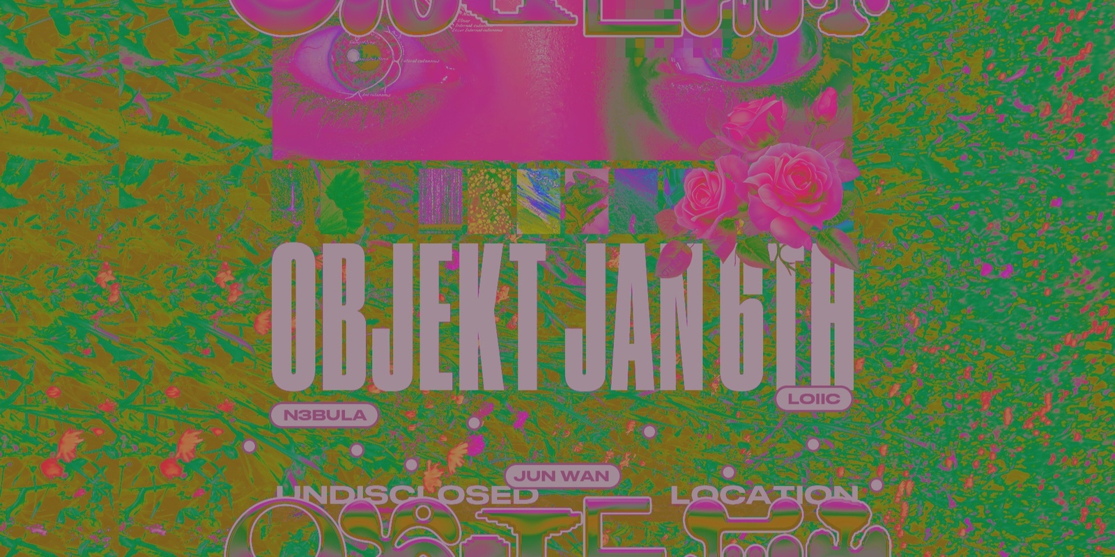 Banner image for Palace Presents OBJEKT With Special Guests N3bula, Loicc & Jun Wan