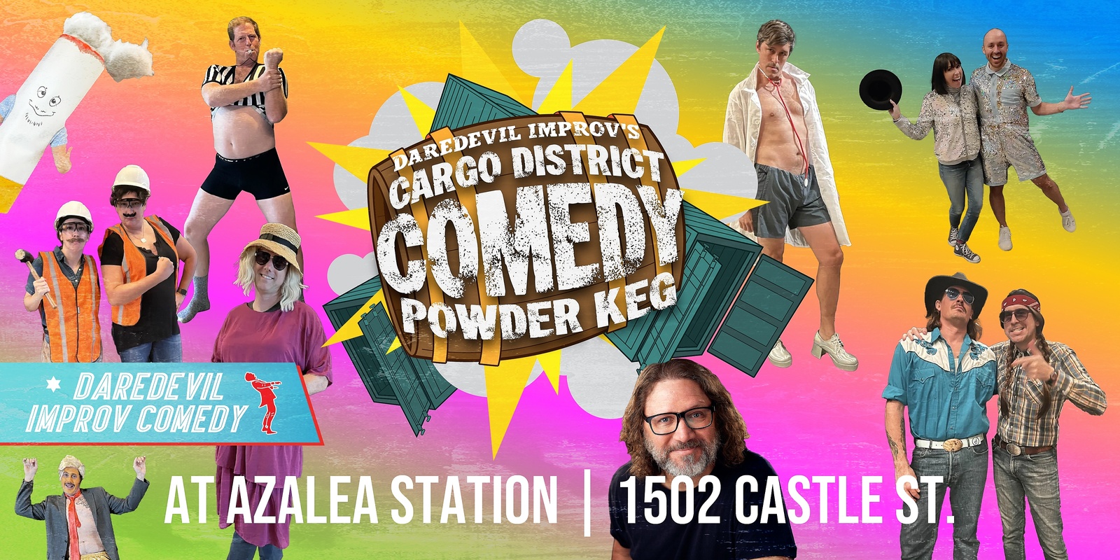 Banner image for DareDevil Improv's Cargo District Comedy Powder Keg