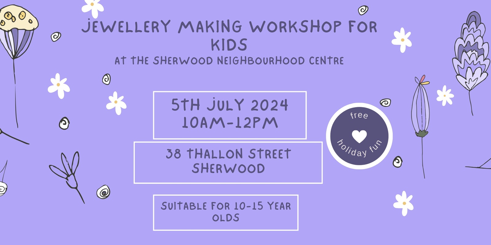 Banner image for Jewellery Making Workshop for Kids 