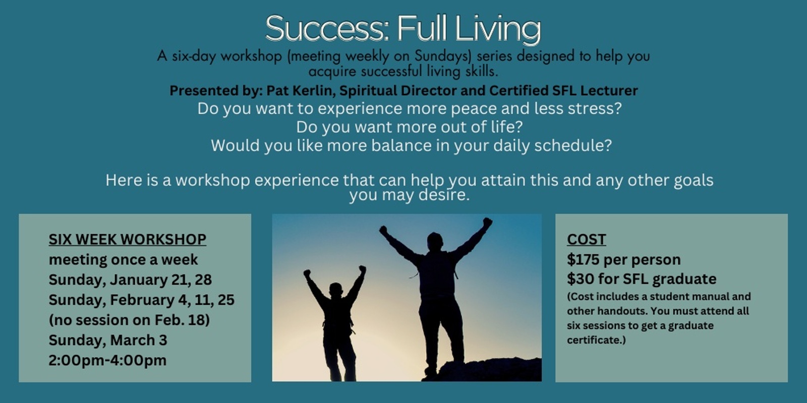 Banner image for Success: Full Living