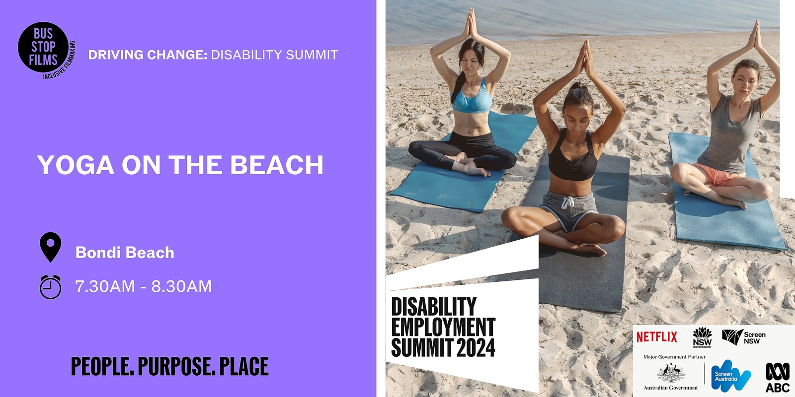 Banner image for Driving Change - Disability Employment Summit Social Program -  Yoga Session 2