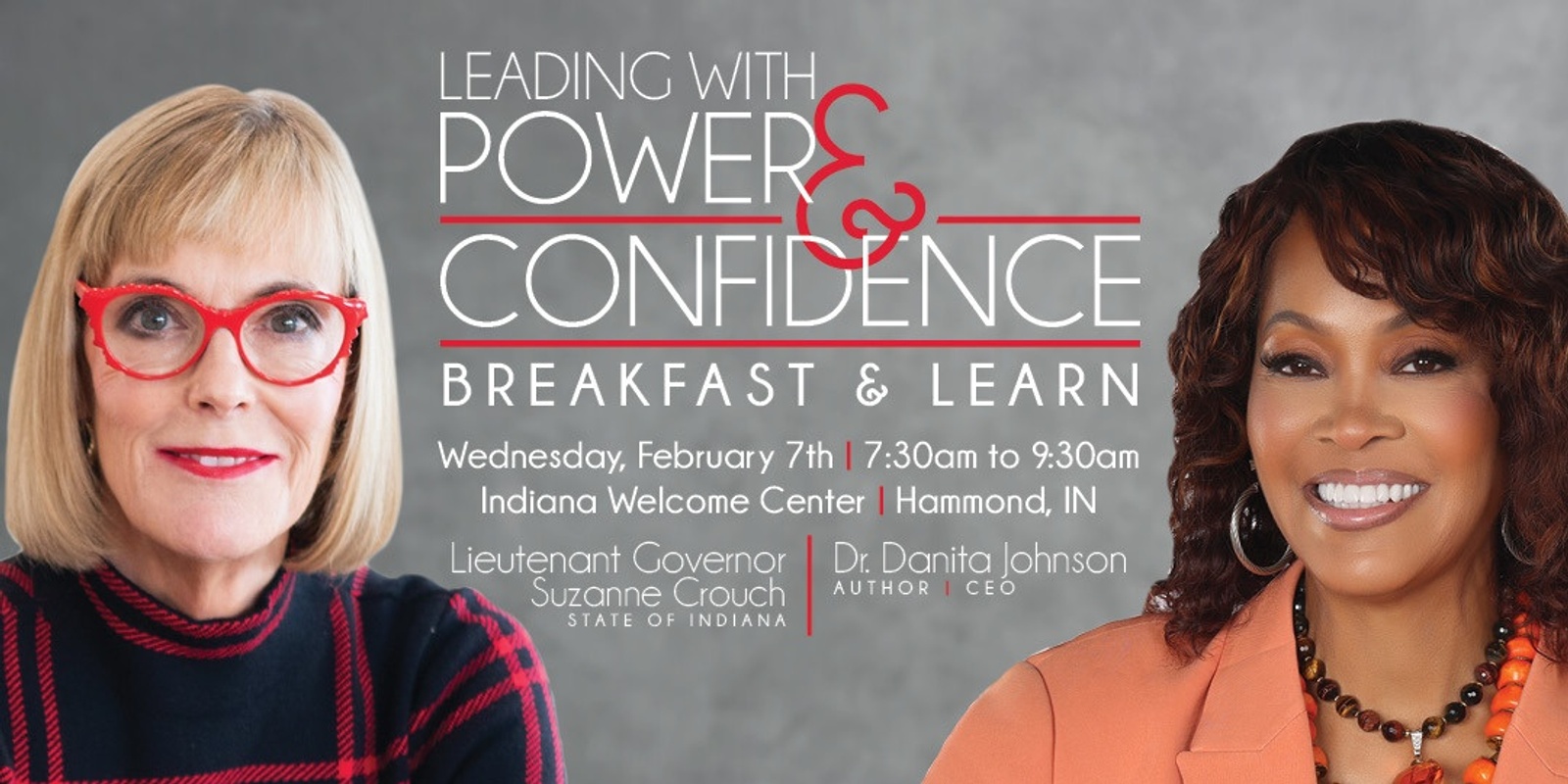 Banner image for Breakfast & Learn: Leading with Power & Confidence