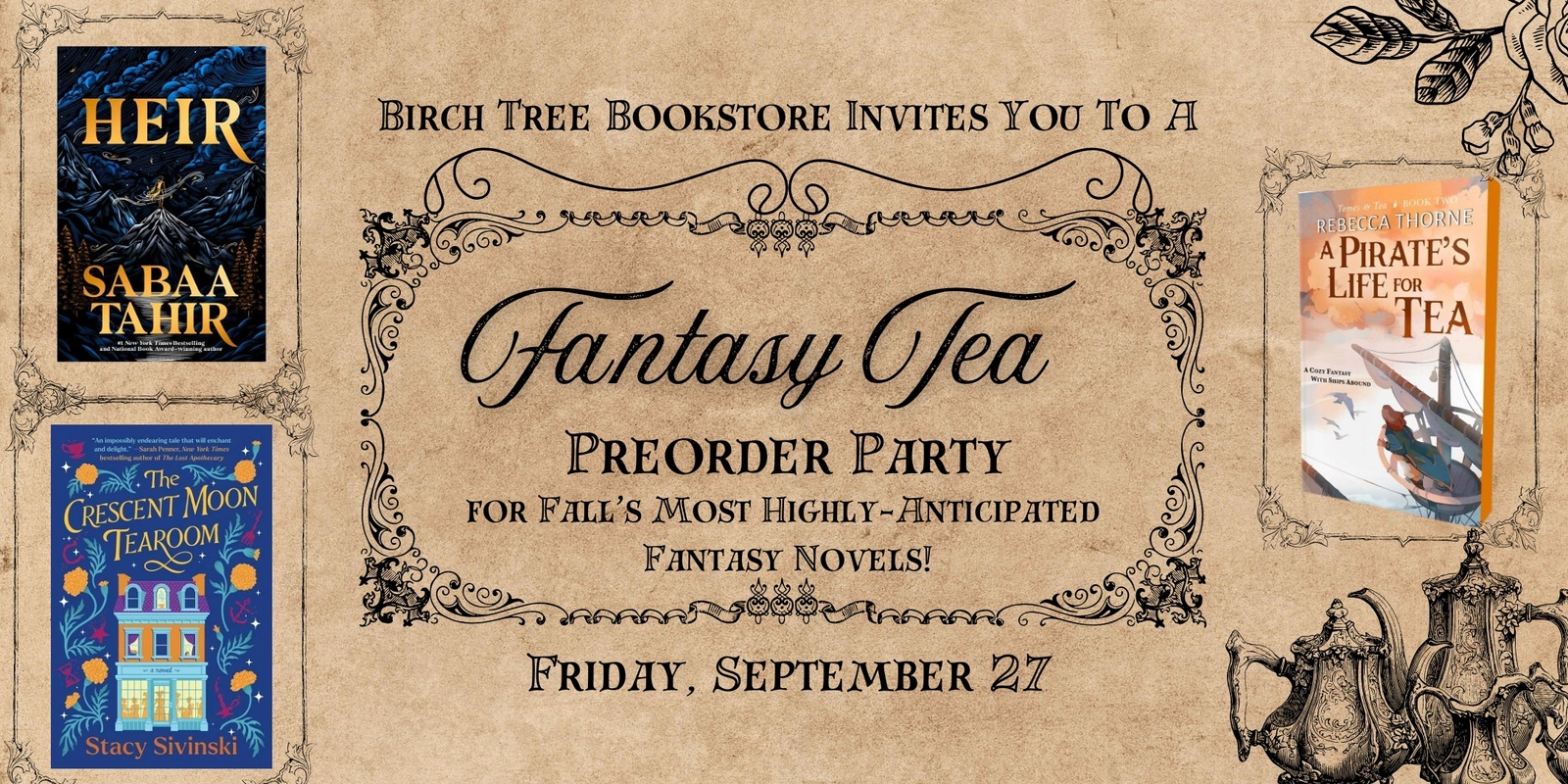 Banner image for Fantasy Tea Party