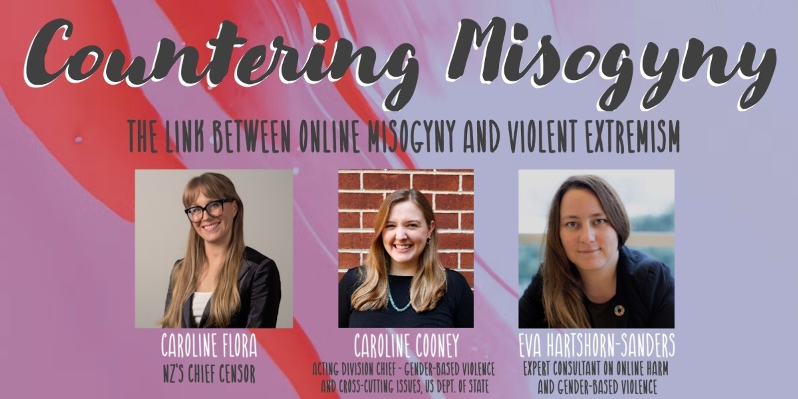 Banner image for Countering Misogyny: The Link Between Online Misogyny and Violent Extremism 