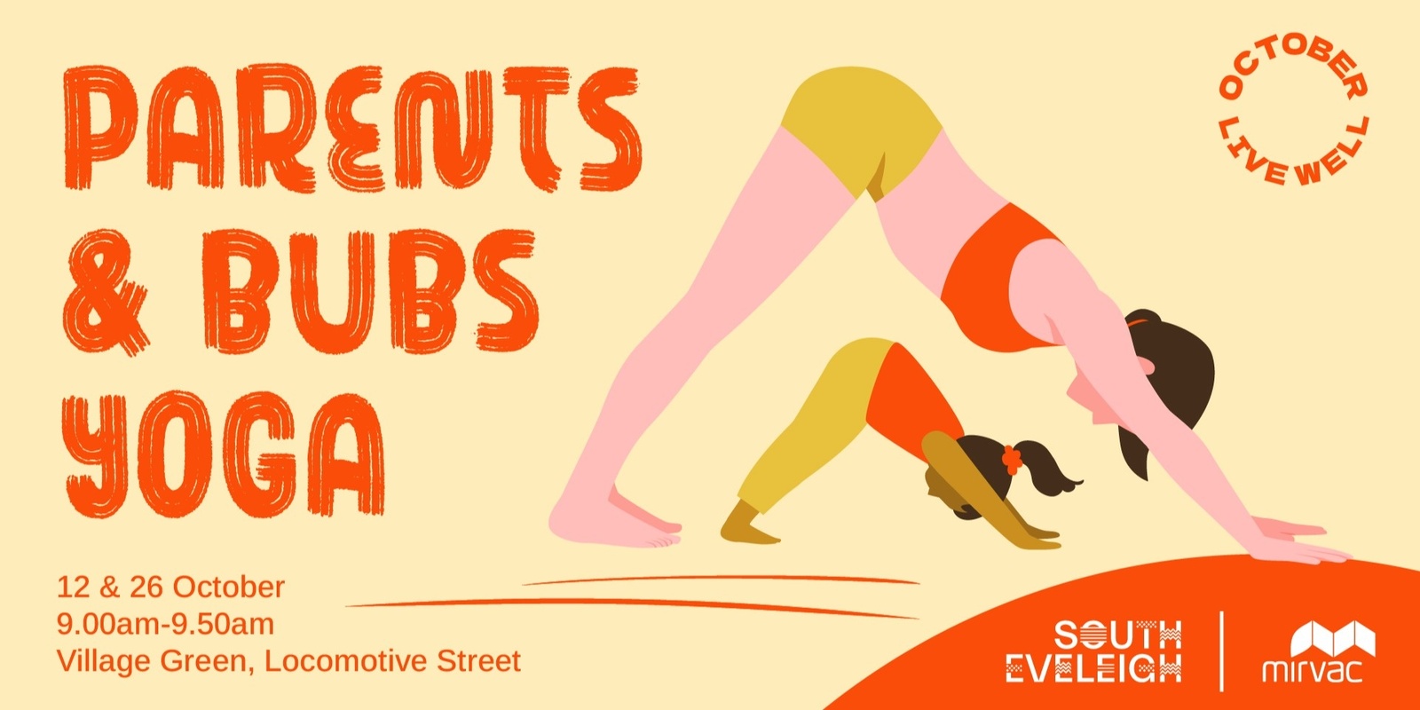 Banner image for Parents & Bubs Yoga