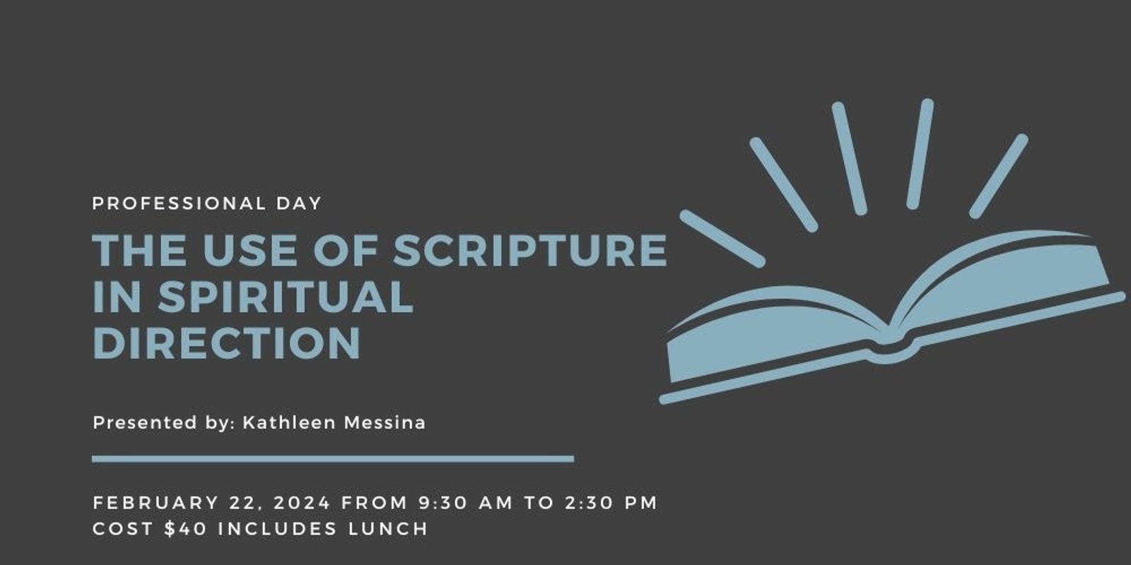 Banner image for The Use of Scripture in Spiritual Direction