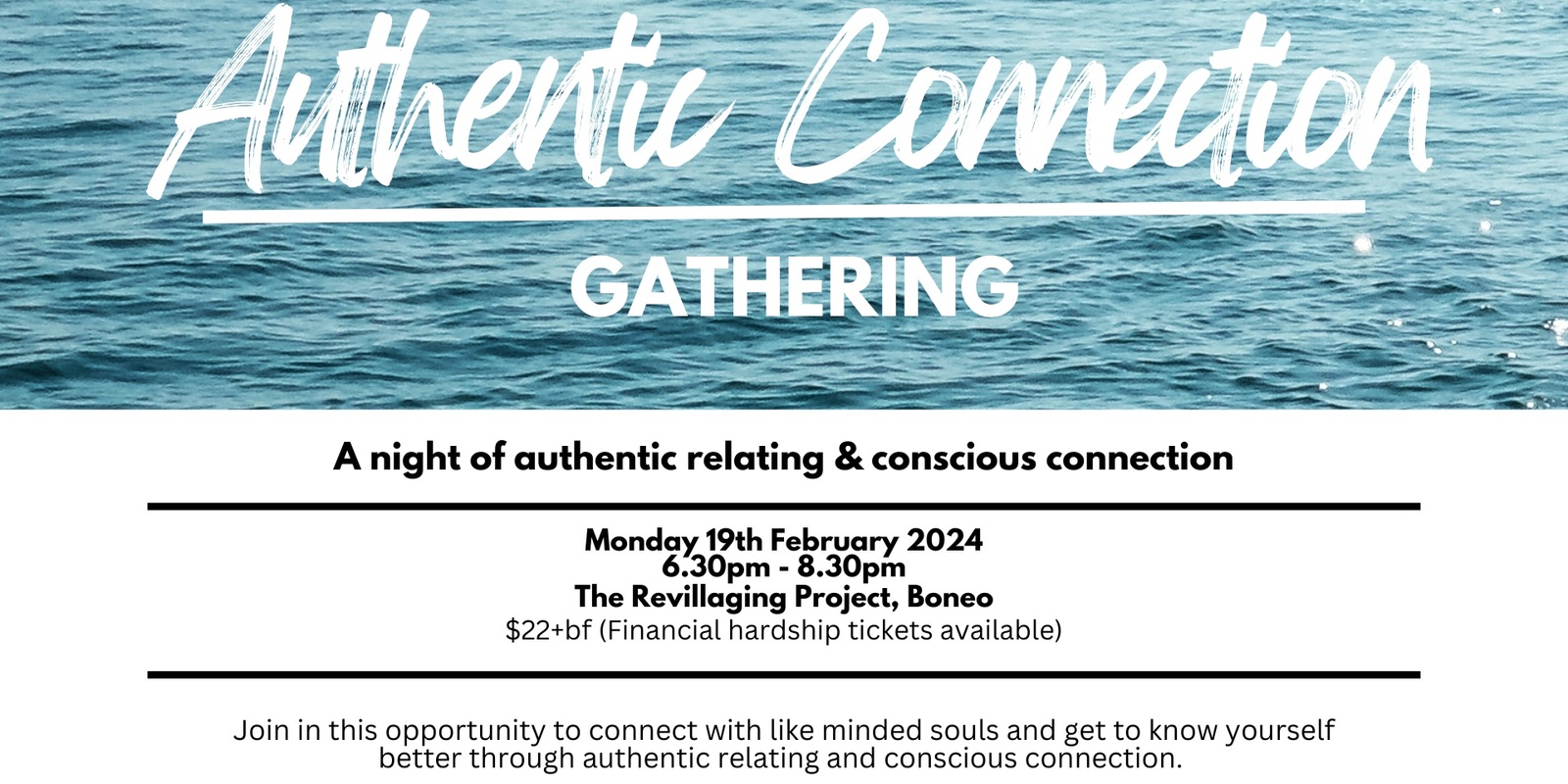 Banner image for Authentic Connection Gathering