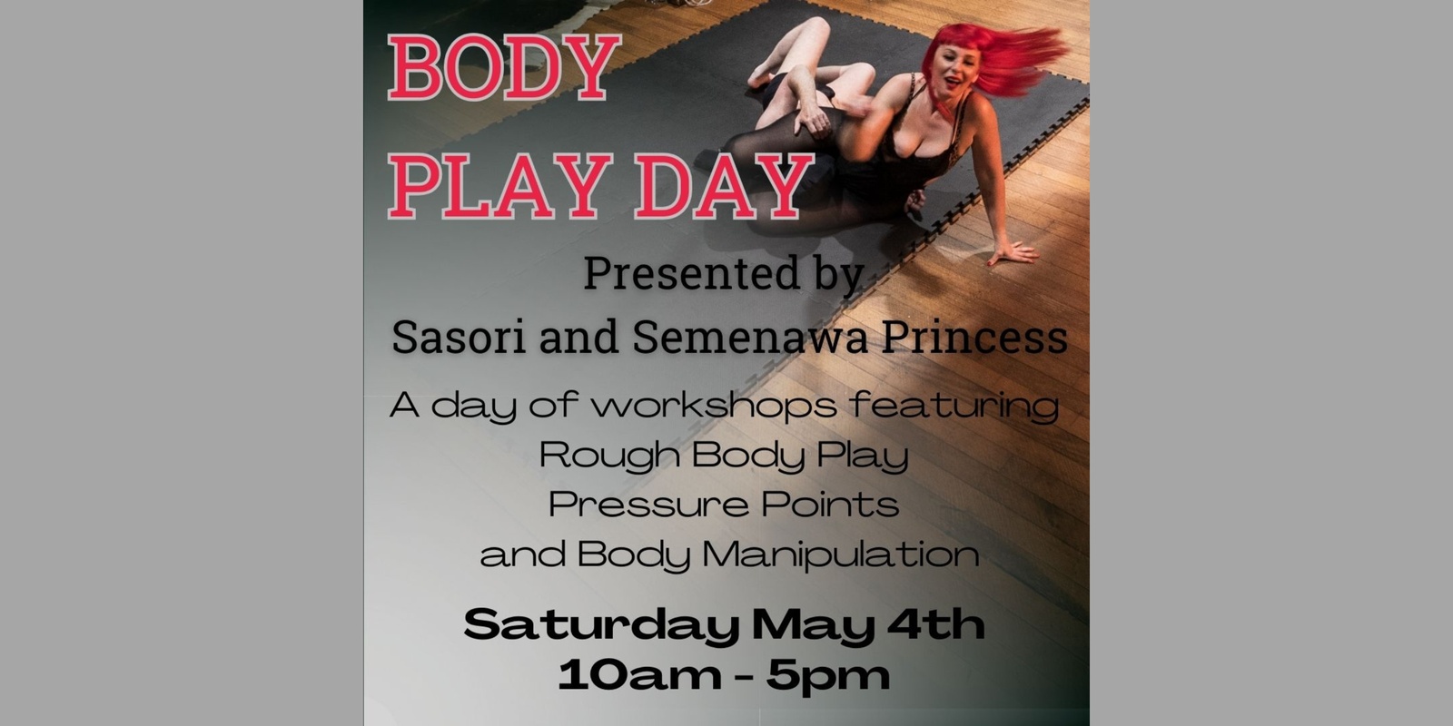 Banner image for Body Play Day - Day Pass