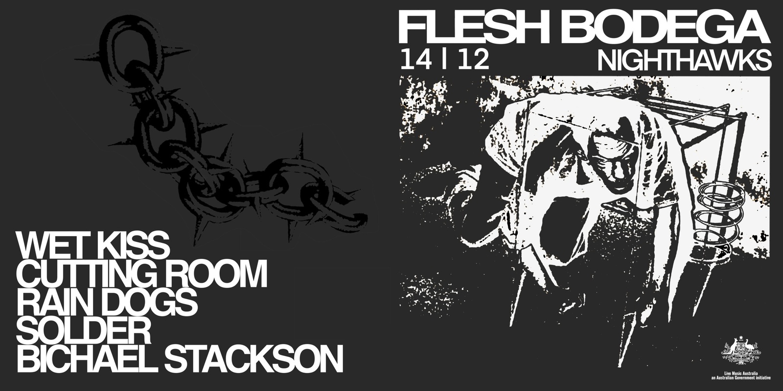 Banner image for Flesh Bodega at Nighthawks