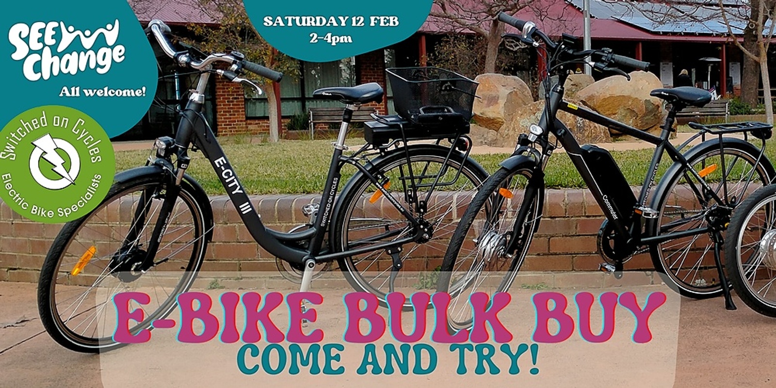 Banner image for E-Bike Bulk Buy: Come and Try!