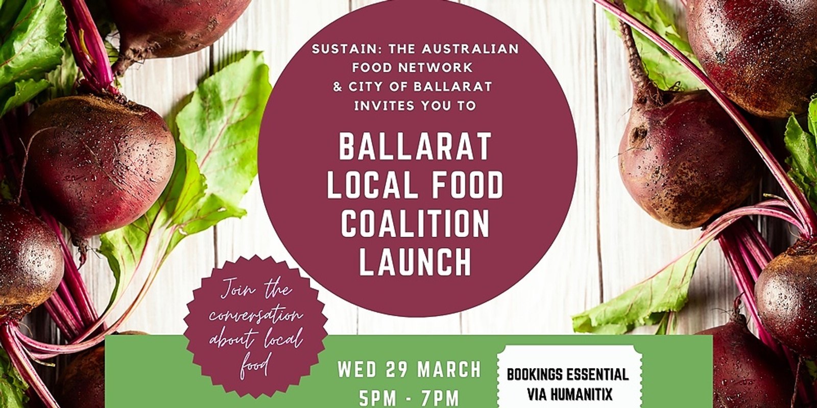 Banner image for Ballarat Local Food Coalition Launch
