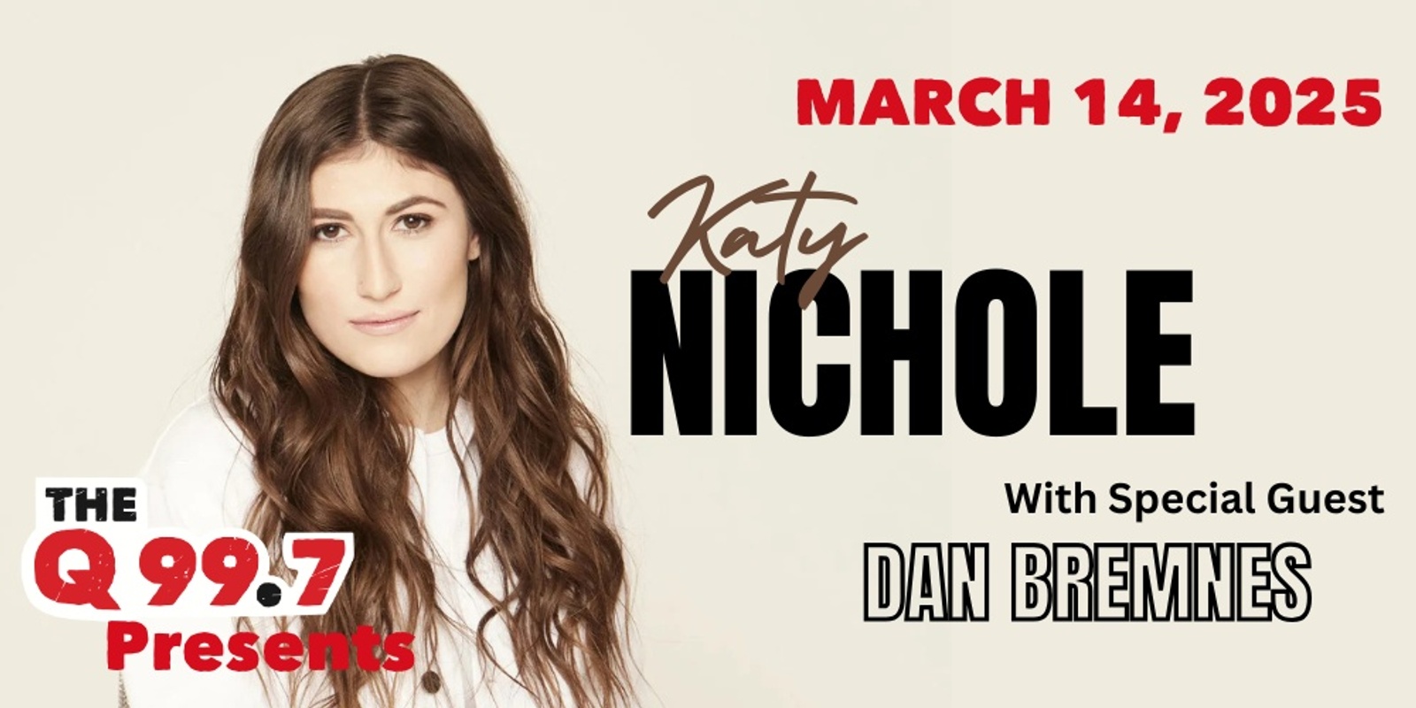 Banner image for An Evening with Katy Nichole with Special Guest Dan Bremnes!