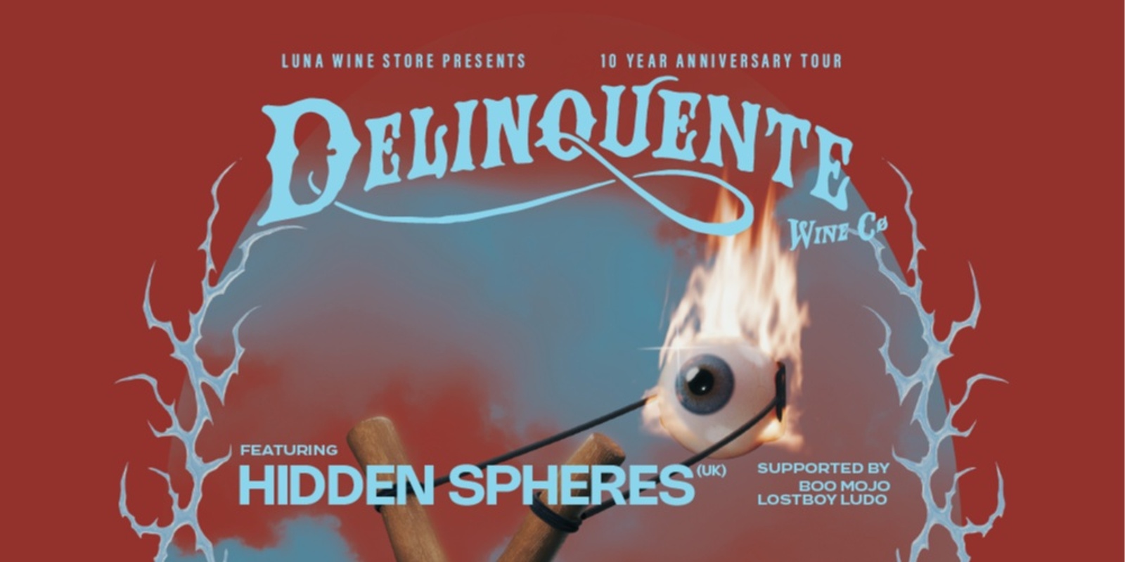 Banner image for Delinquente 10 Year Anniversary ft. Hidden Spheres - Bundjalung/Byron