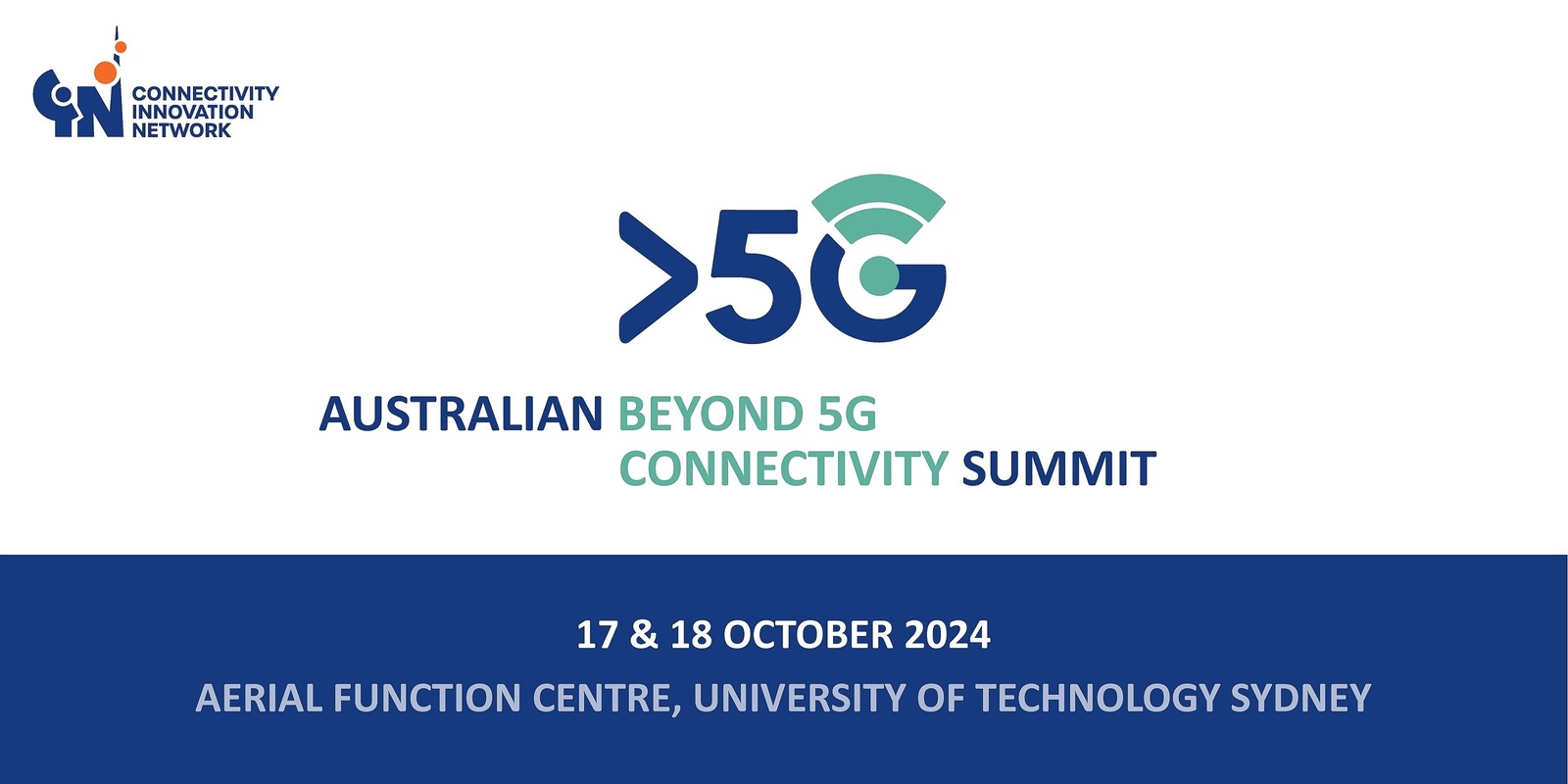 Banner image for 3rd Annual Australian Beyond 5G Connectivity Summit 2024