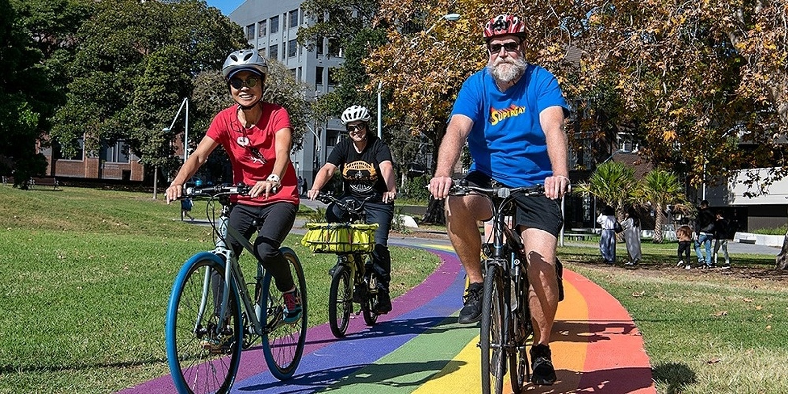 Banner image for Guided Ride: Pride Ride, Newtown to Taylor Square Loop
