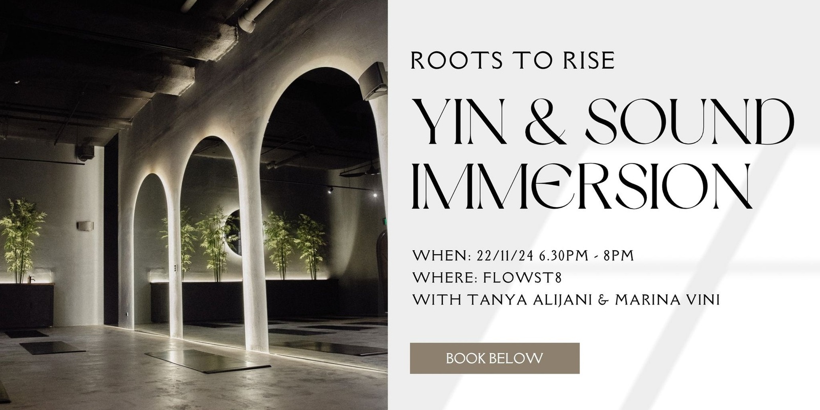 Banner image for Root to Rise: Renew Through Inner Stillness - Yin & Soundbath