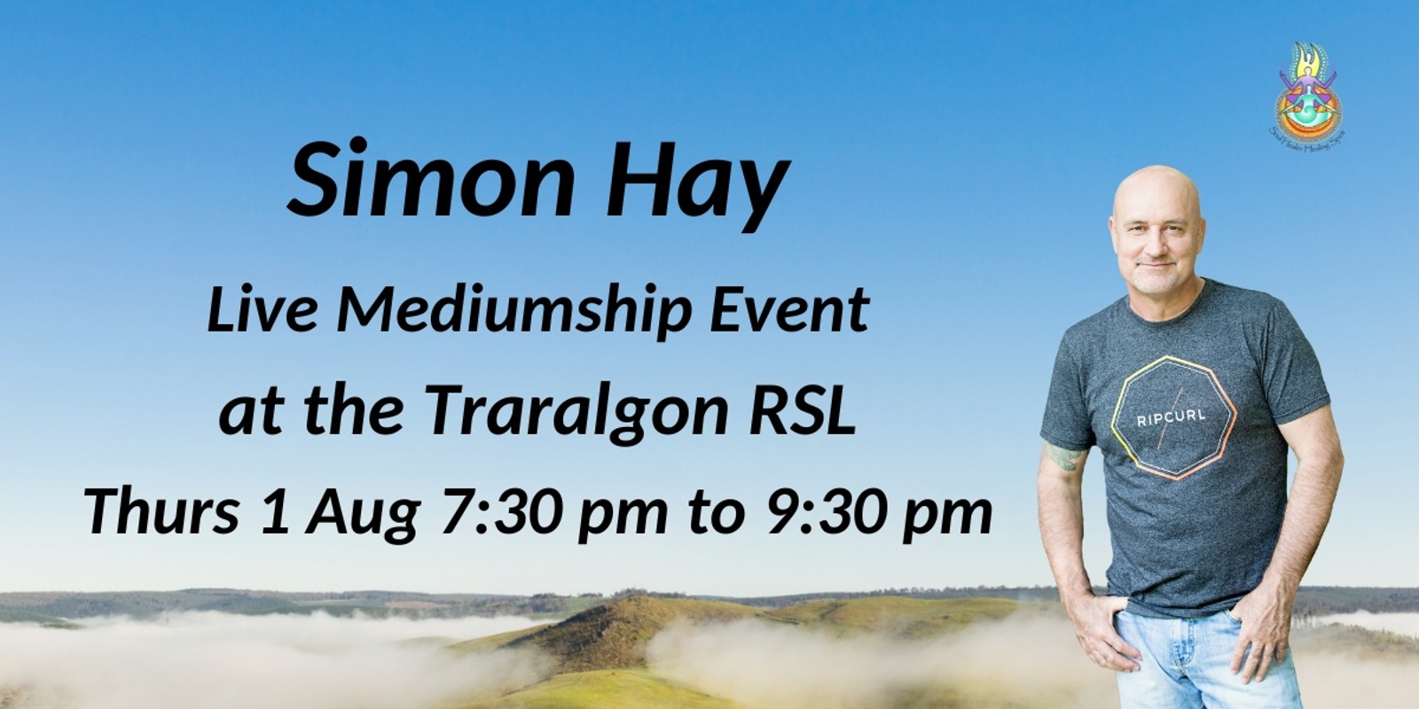 Banner image for Aussie Medium, Simon Hay at the Traralgon RSL