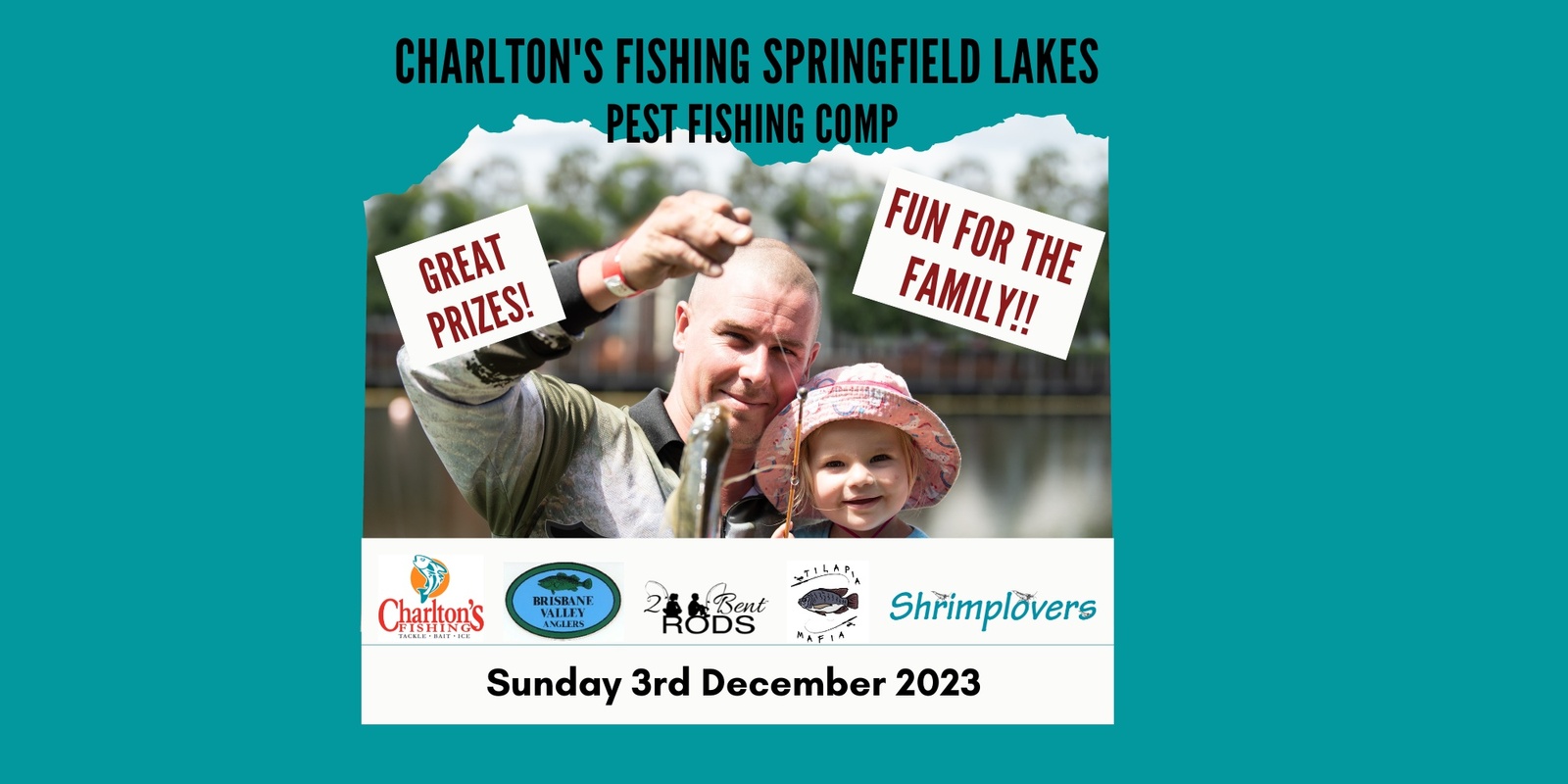 Banner image for 2023 Charlton's Fishing Springfield Lakes Pest Fishing Competition