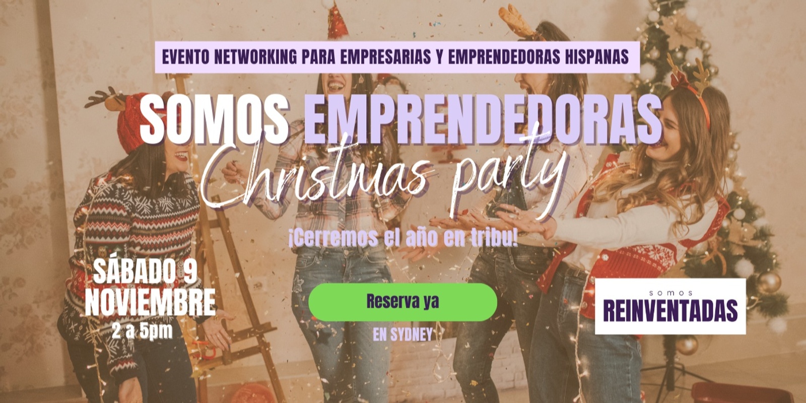 Banner image for Sydney Emprendedoras Christmas Party 