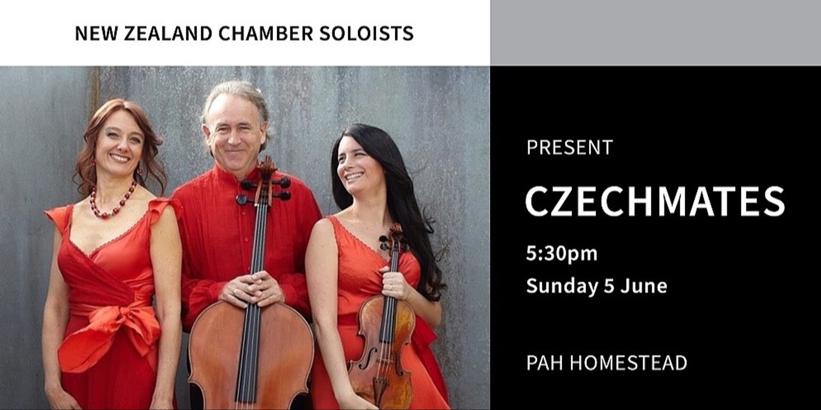 Banner image for New Zealand Chamber Soloists present Czechmates