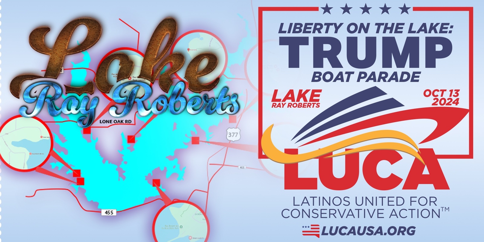 Banner image for Liberty on the Lake: Trump Boat Parade:  