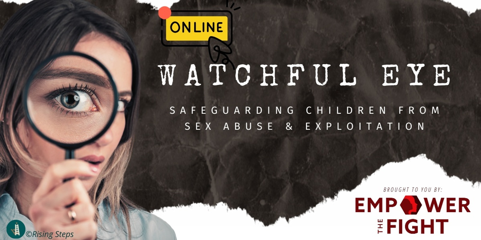 Banner image for Online Watchful Eye Safeguarding Children Training (Self-Paced)