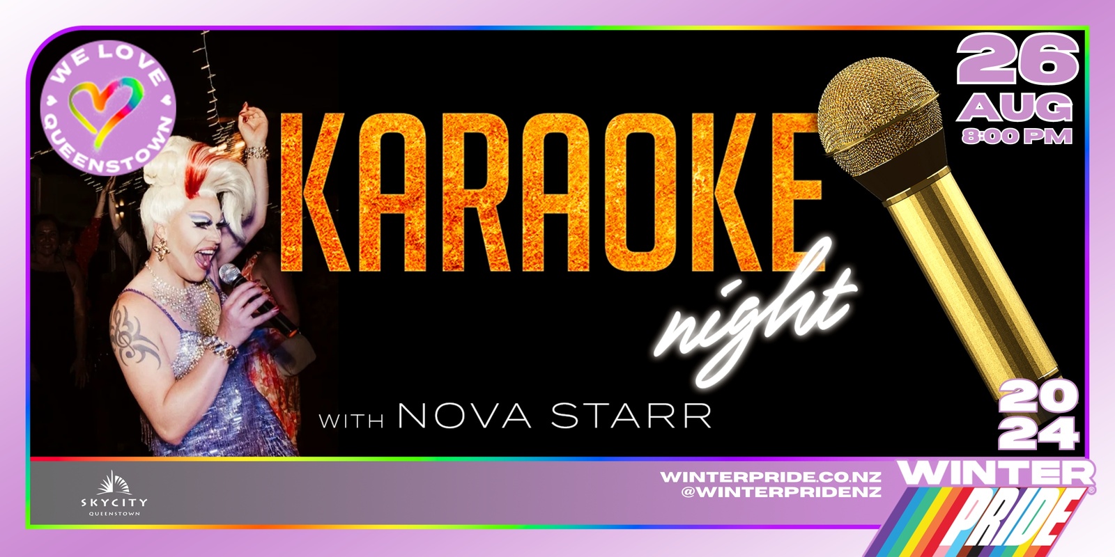 Banner image for Karaoke Night 2024 at SkyCity