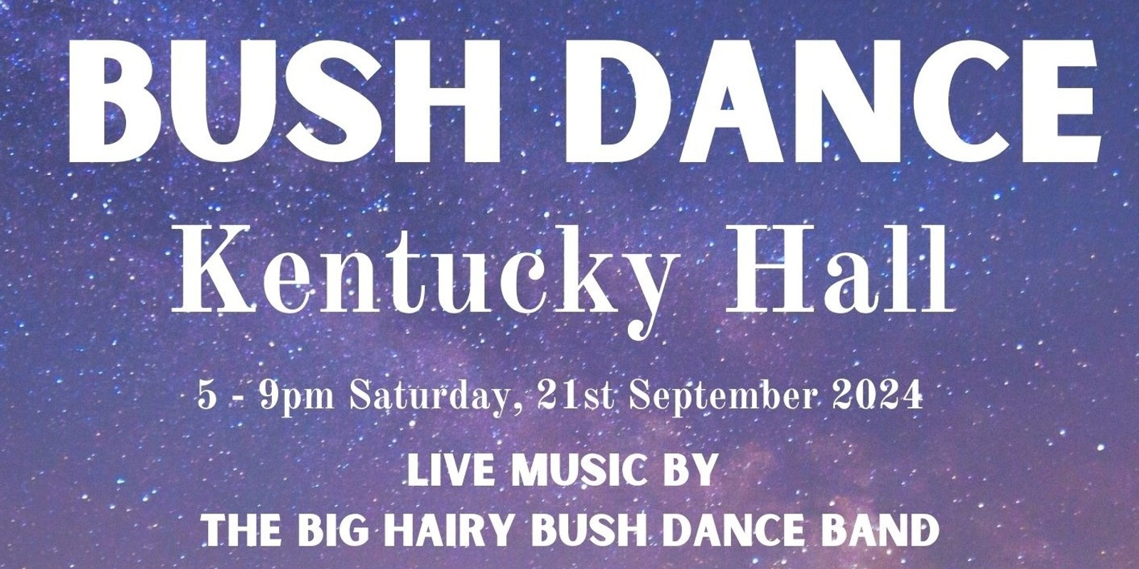 Banner image for Kentucky Hall Bushdance