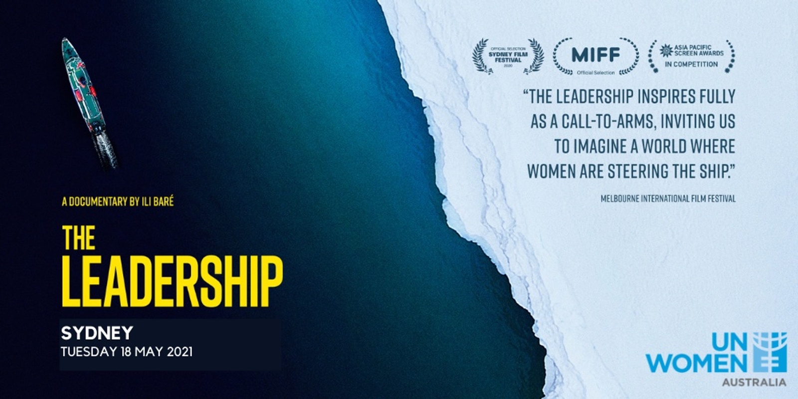 Banner image for The Leadership film screening - Sydney