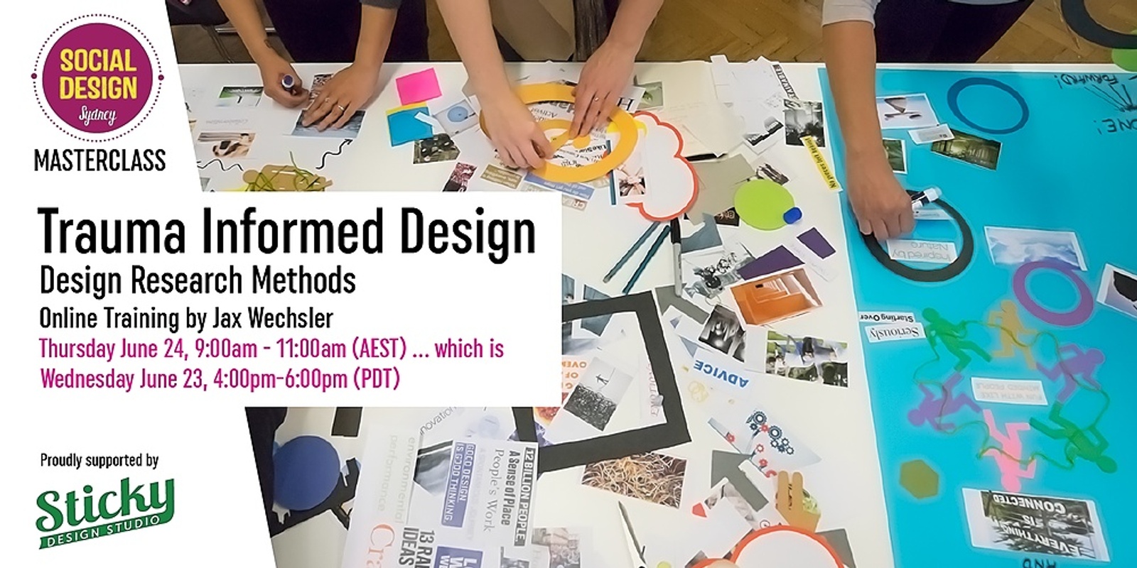 Banner image for Trauma Informed Design Research Methods 1