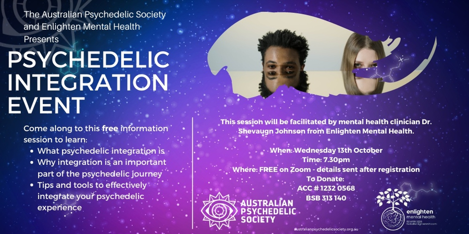 Banner image for Psychedelic Integration Event