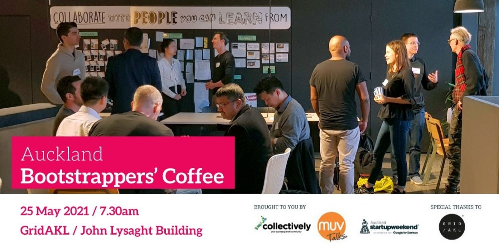 Banner image for Bootstrappers' Coffee AKL - May 2021