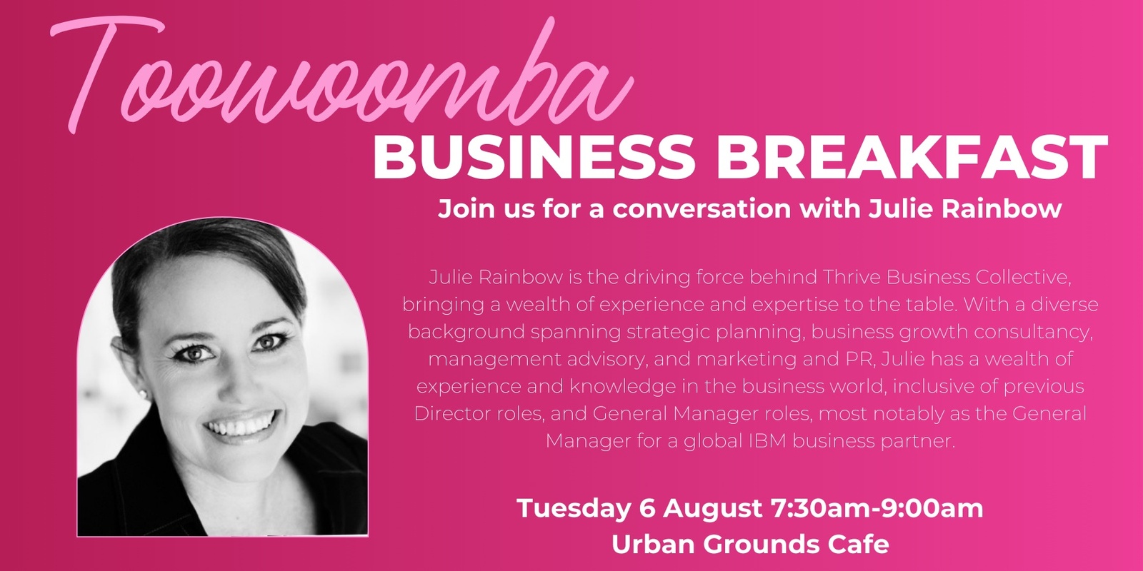 Banner image for Toowoomba Networking Breakfast