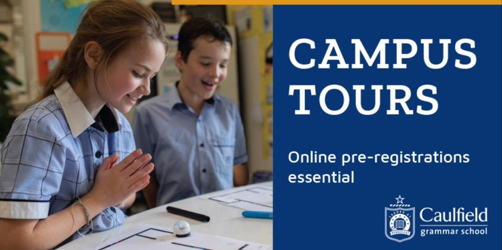 Banner image for CAMPUS TOURS 8 MAY 2024 | WHEELERS HILL CAMPUS JUNIOR SCHOOL (Including ELC)