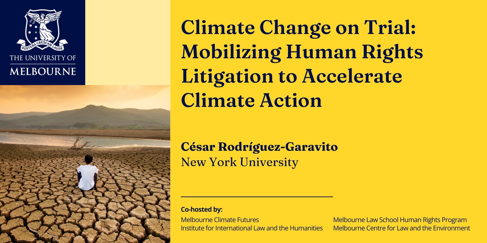 Banner image for Climate Change on Trial: Mobilising Human Rights Litigation to Accelerate Climate Action 