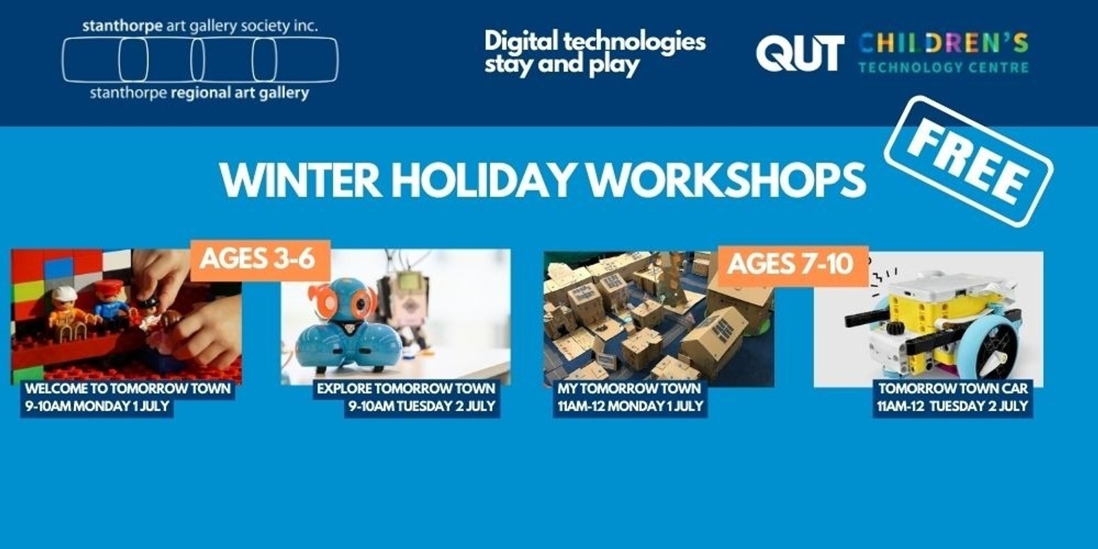 Banner image for Winter Holiday Workshops 2024