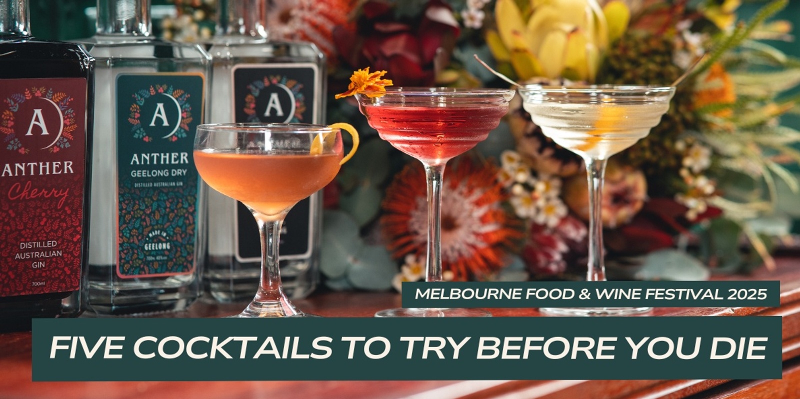 Banner image for Five cocktails to Try Before You Die!