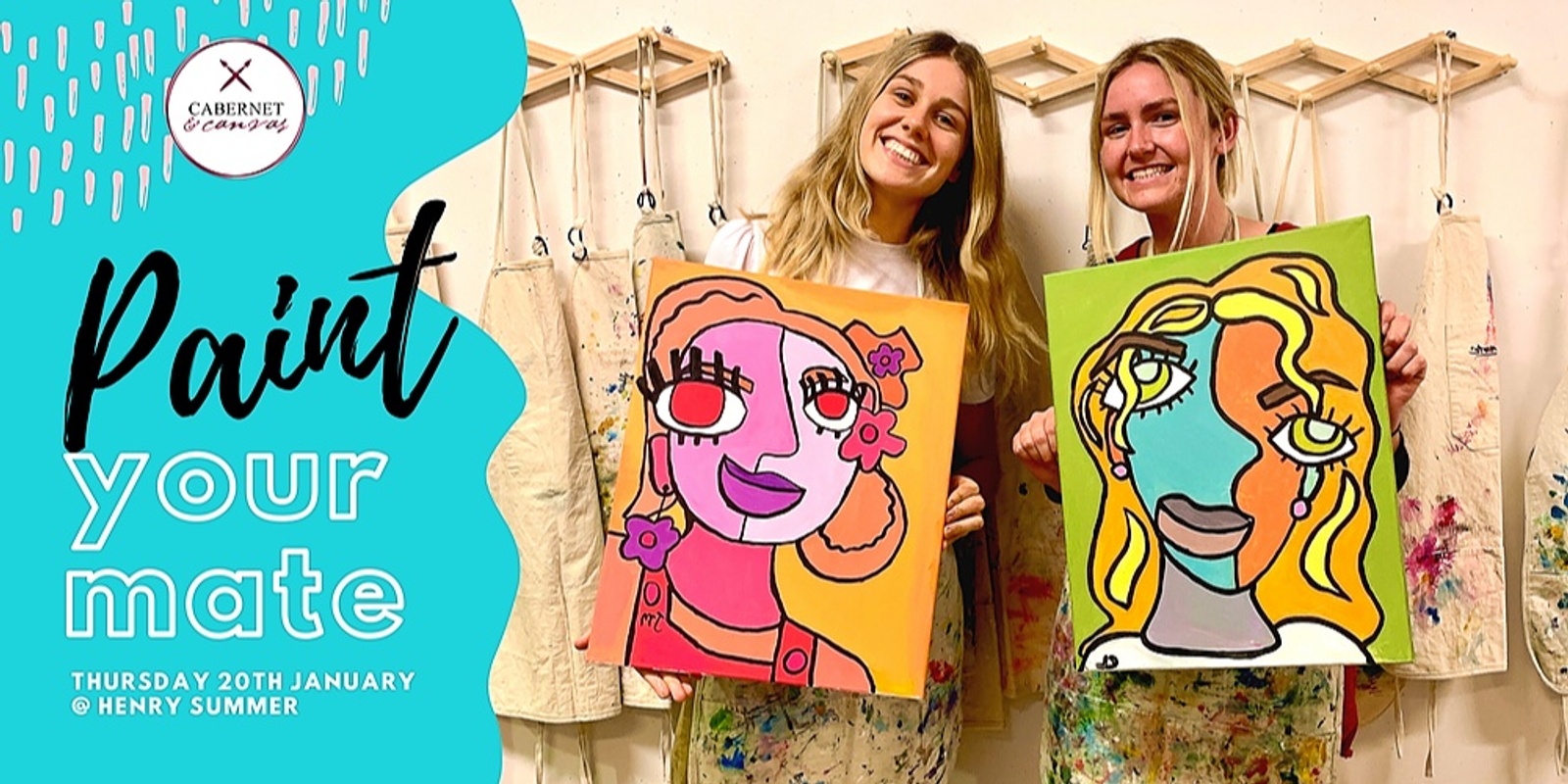 Banner image for Paint & Sip Event: Paint Your Mate