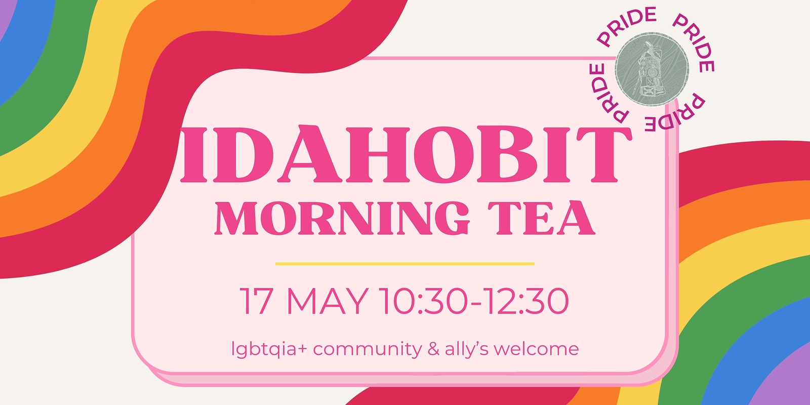 Banner image for IDAHOBIT Morning Tea