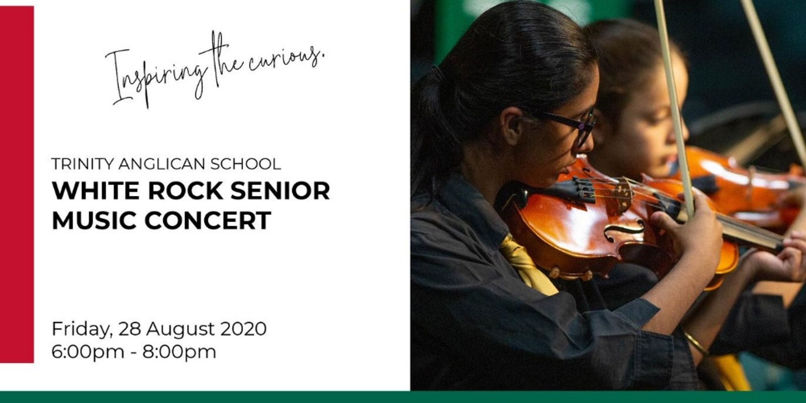 Banner image for Trinity Anglican School White Rock Senior Music Concert