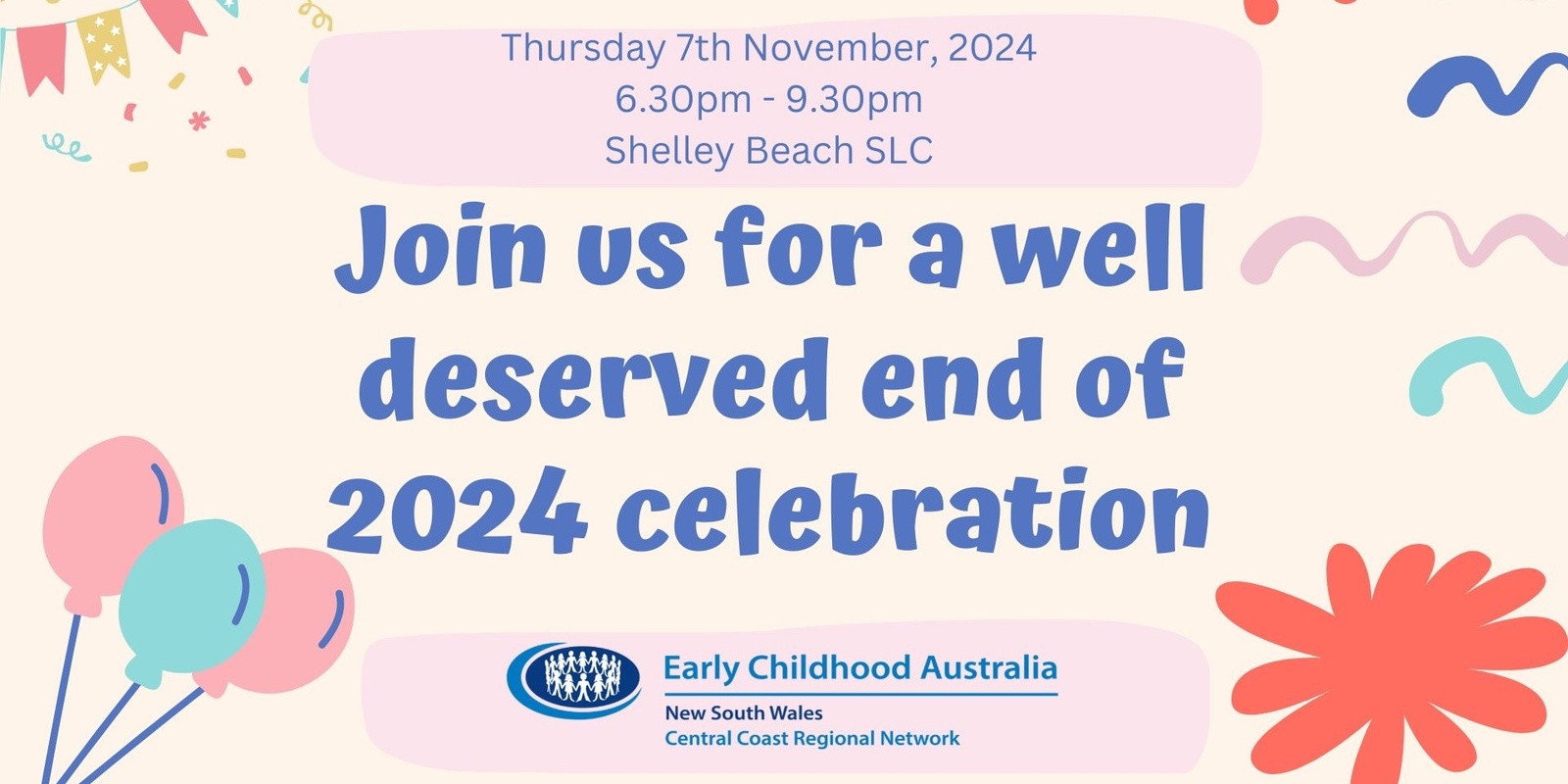 Banner image for Central Coast Education and Care Celebration 2024!