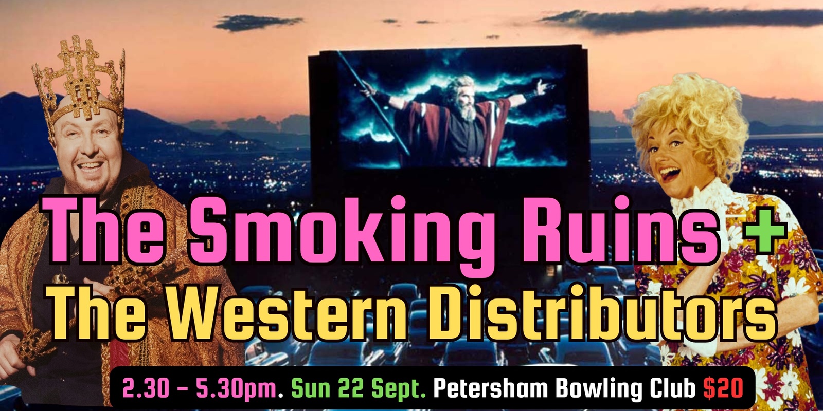 Banner image for The Smoking Ruins + The Western Distributors 