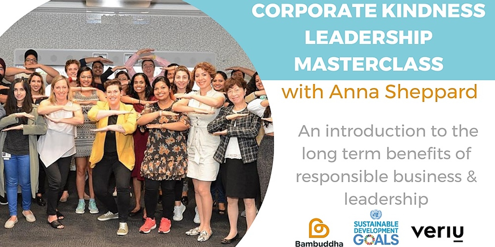 Banner image for Corporate Kindness Leadership Masterclass (Face to Face Workshop)