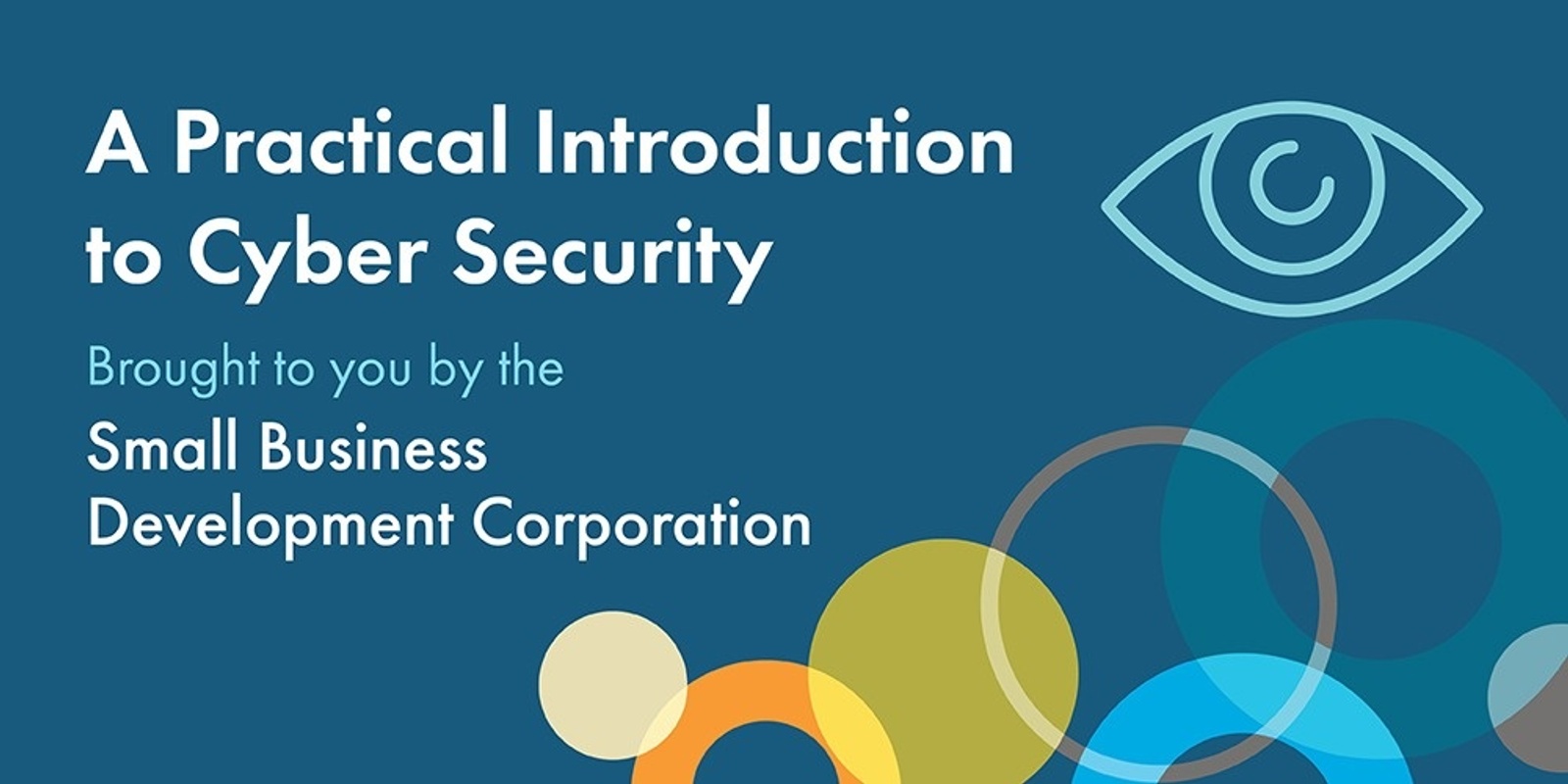 Banner image for A Practical Introduction to Cyber Security