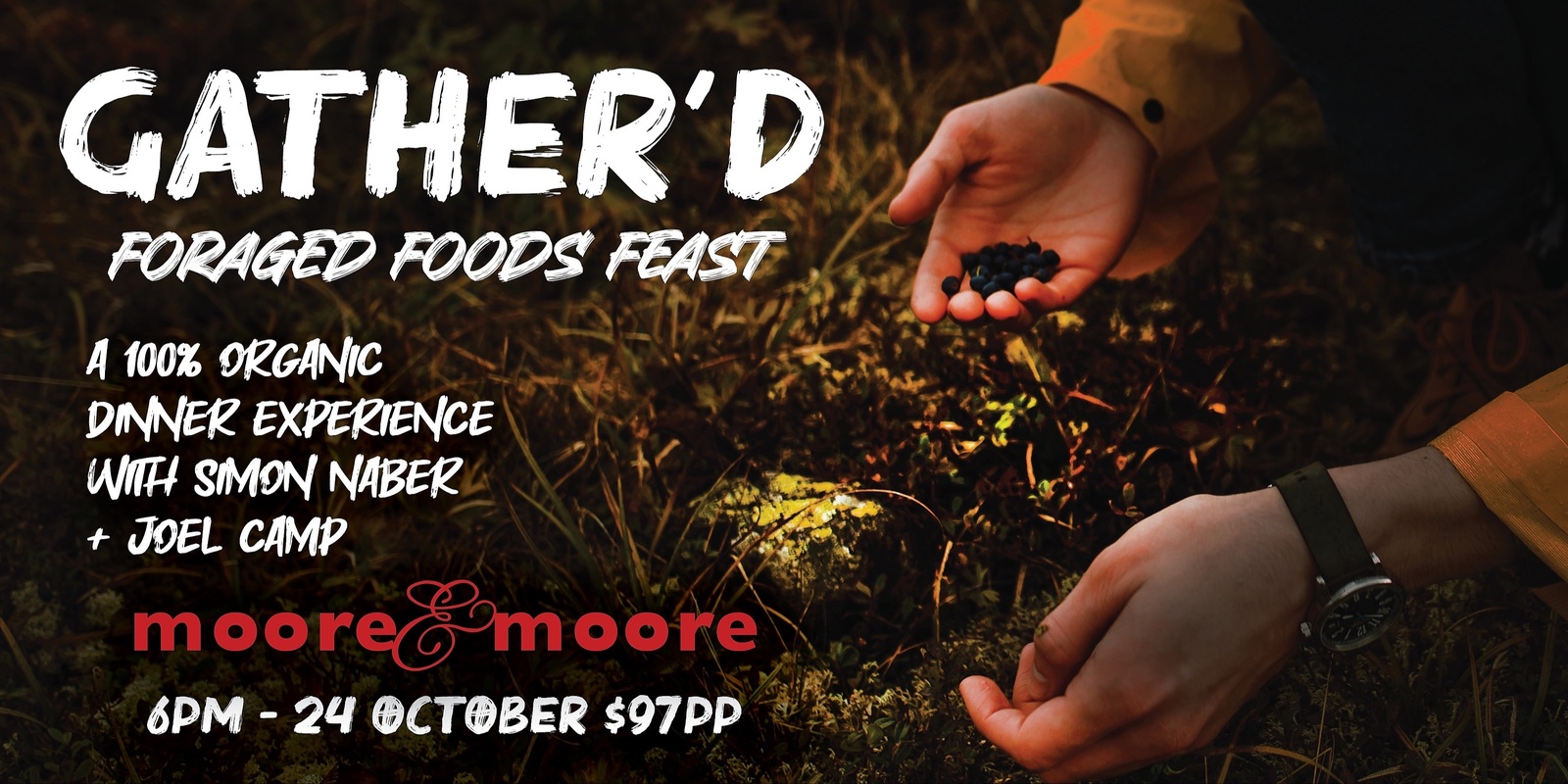 Banner image for Gather'd Foraged Foods Feast