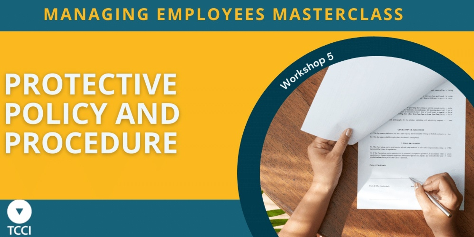Banner image for ME Masterclass Series - Protective Policy and Procedure (Launceston)